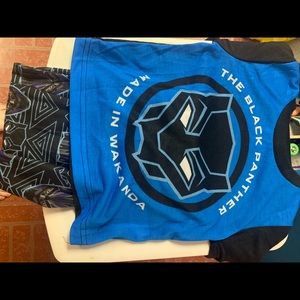 2 sets of boys pajamas